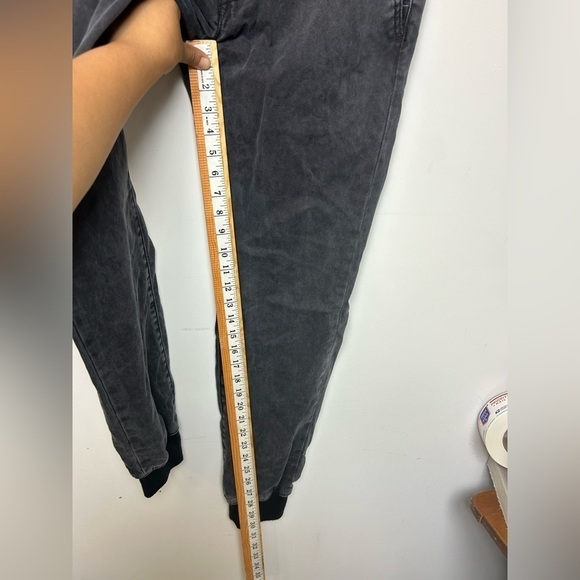 Levi’s Y2K Black Distressed Puff ankle Pants Men’s Size 32X34 - Picture 4 of 10